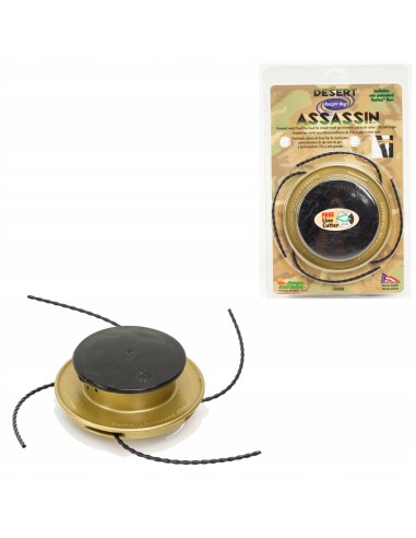 Odporna na uszkodzenia mechaniczne głowica żyłkowa aluminiowa DESERT ASSASIN CFH4000 do kos spalinowych 5907510486872