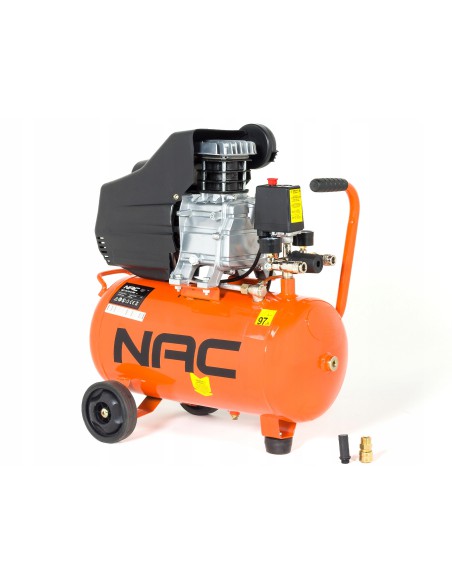 Wydajny kompresor olejowy NAC OLC-24-15-K-OW 1500W + zestaw akcesoriów 5900607534555 3