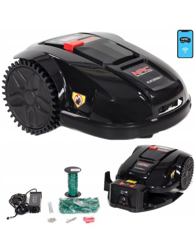 Prosty w obsłudze automatyczny robot koszący do trawy NAC RLM1800G2-T 5902490742550