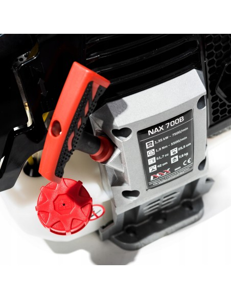 Nowoczesna kosa spalinowa NAX 700B z silnikiem 51,7 cm3 na licencji Briggs&Stratton 5902490749870 7