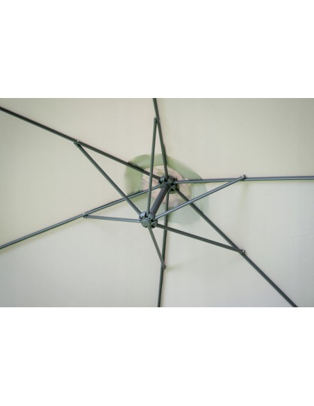 PARASOL Z WYSIĘGNIKIEM OGRODOWY BEŻOWY 300X250CM 5902490786783 10