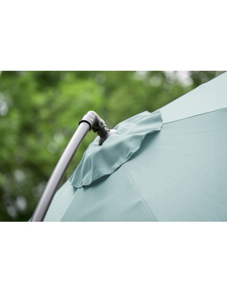 Duży parasol ogrodowy z wysięgnikiem Meven BARBADOS morski, 300 x 250 cm 5902490786622 9
