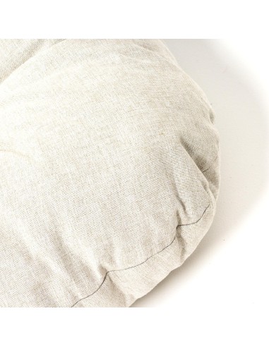 Estetyczna poduszka na fotel podwieszany zagłówek + siedzisko Prima Linen Meven kremowa 5900607535798 3