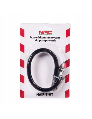 Wytrzymały wąż do pompowania kół NAC NAIR-1-HT 34 cm 5902490787513 3