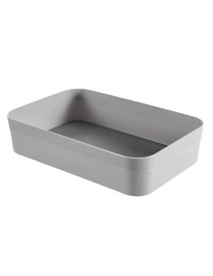 Szary organizer do szuflady 1,5l Curver Infinity 3253921727007 2