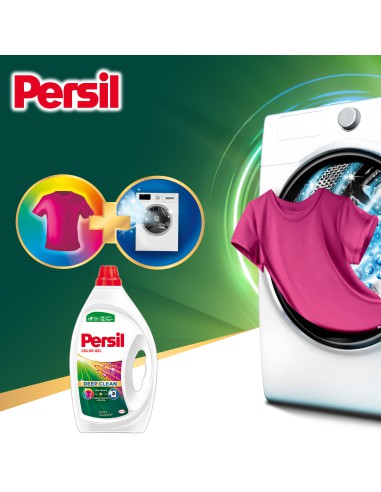 Żel do prania ubrań kolorowych Persil Deep Clean Color 3.96L 88 prań 9000101566086 4