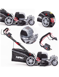 Skrętna kosiarka elektryczna NAC LE18-51-SIR-JR 1800W z napędem 5907510483741
