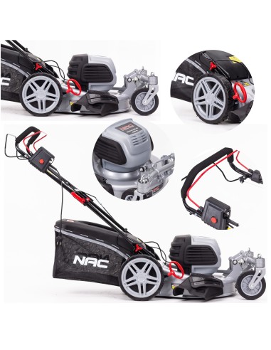 Skrętna kosiarka elektryczna NAC LE18-51-SIR-JR 1800W z napędem 5907510483741