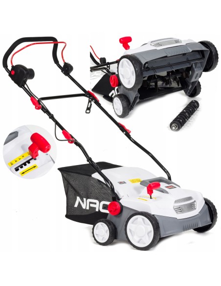 Aerator/Wertykulator elektryczny 2w1 NAC SCE150-DT 5902490742505