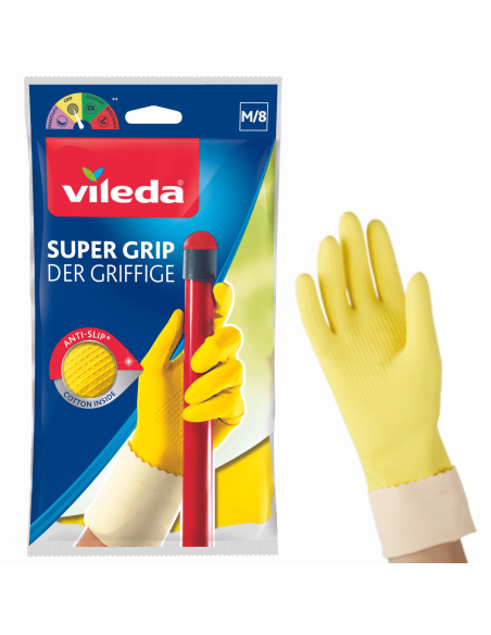 Rękawice Vileda Super Grip "M" 8001940003351