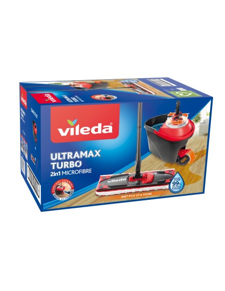 Mop obrotowy Vileda Ultramax TURBO z wkładem do mopa Vileda Ultramax i Ultramat TURBO 4023103206236 2