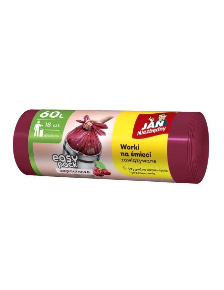 Zapachowe worki na śmieci Jan Niezbędny 60L 18 szt. 5900536357980 2