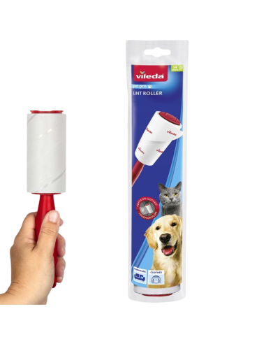 Praktyczna rolka do usuwania sierści, włosów i drobinek brudu Vileda Pet Pro 4023103126251