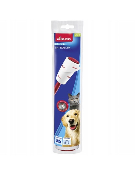 Praktyczna rolka do usuwania sierści, włosów i drobinek brudu Vileda Pet Pro 4023103126251 3