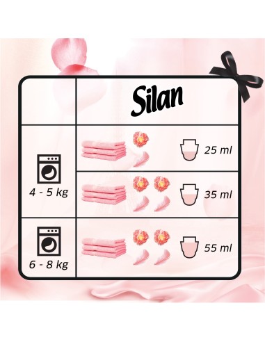 Pielęgnujący płyn do tkanin Silan Supreme Romance 1012 ml 46 prań 9000101579666 4