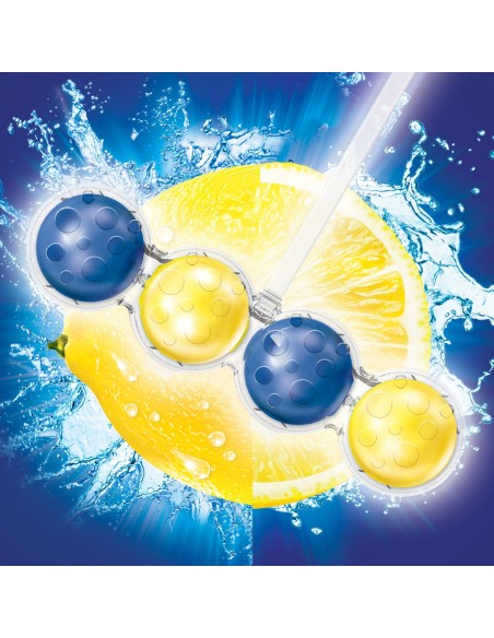 3x Cytrynowe zawieszki do WC Bref Power Aktiv Soczysta Cytryna 12x50g 9000101309003 3