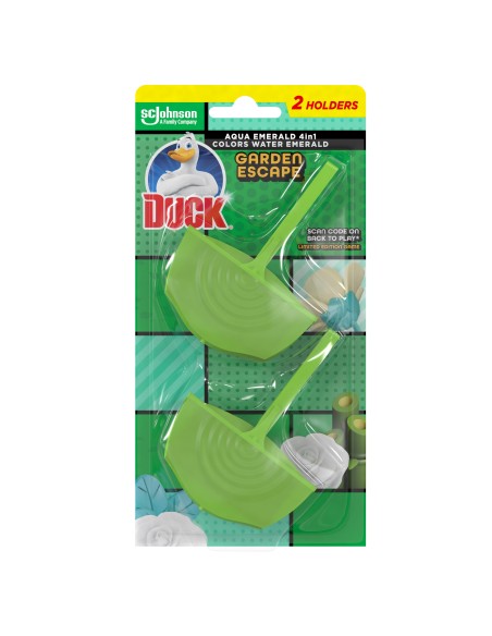 Praktyczny zestaw do czyszczenia WC Duck Garden Escape żel 750ml + zawieszka 5000204344219 2