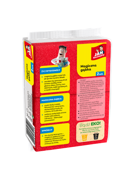 Duży zestaw magicznych gąbek Jan Niezbędny, 15 x dwupak 5900536235417 2