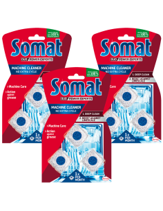 Duży zestaw tabletek do czyszczenia zmywarki SOMAT Machine Cleaner 9 x 20g 9000100999786