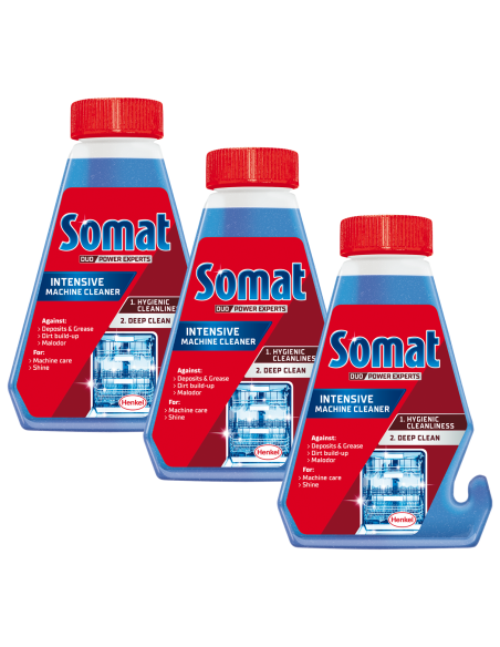 Skuteczny środek do czyszczenia zmywarki SOMAT machine care 3 x 250 ml 90003714