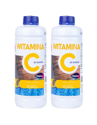 Skuteczna witamina C w płynie do basenu Stapar Aqua fun 2 x 1l 5902349682730
