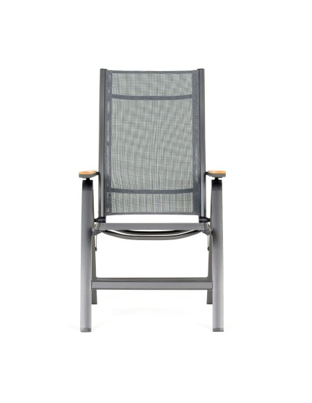 Komfortowy fotel ogrodowy rozkładany Kingston Meven 61x71x111cm 5905842515598 4