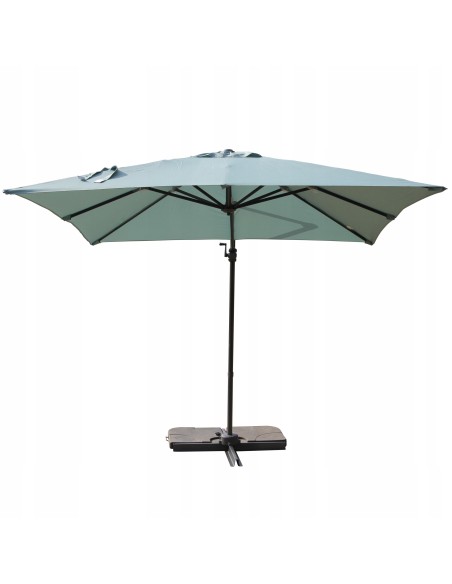 Funkcjonalny parasol ogrodowy z wysięgnikiem bocznym PLATINUM MEVEN 250x250 cm 5902490786639 5