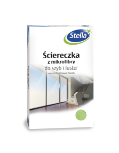 Chłonna ściereczka z mikrofibry do czyszczenia szyb i luster Stella 30cm x 40cm, 5 szt. 5903936005710 2