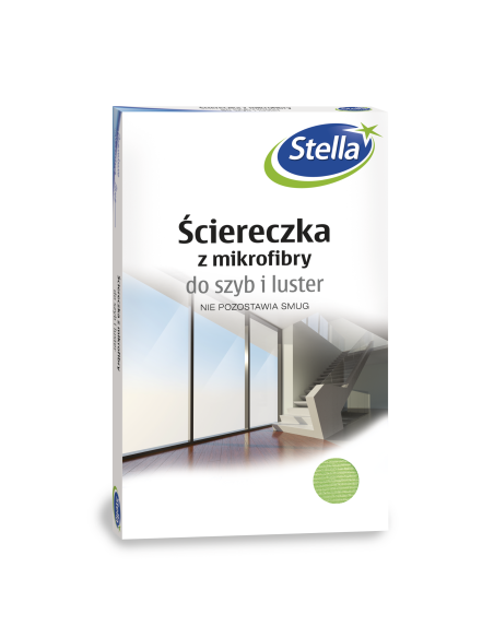 Chłonna ściereczka z mikrofibry do czyszczenia szyb i luster Stella 30cm x 40cm, 5 szt. 5903936005710 2