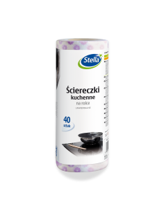 Wszechstronne ściereczki kuchenne na rolce Stella 40 szt. 5 rolek 5903936012954 2