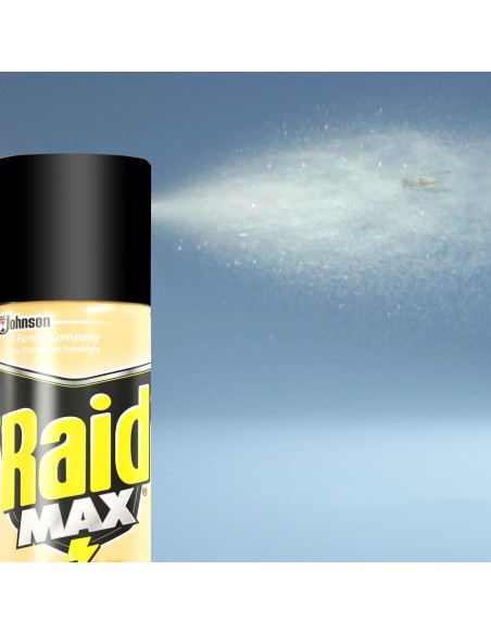 Natychmiastowy spray owadobójczy przeciw karaluchom i mrówkom Raid Max 400ml 8711800137866 4