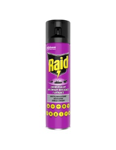 Funkcjonalny zestaw aerozoli na owady biegające i latające 400 ml + Raid Max przeciw owadom latającym 300 ml 5905718981168 2