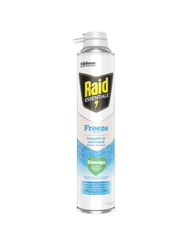 Praktyczny zestaw przeciw owadom Raid spirala i spray mrożący + OFF! na komary i kleszcze 5905718981052 2