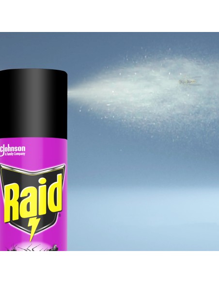 Wszechstronny aerozol na owady biegające i latające Raid 3x400ml 5000204203035 5