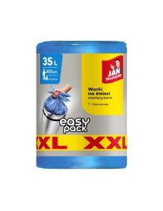 Zawiązywane worki na śmieci Jan Niezbędny 35L 2 x 100 szt. 5900536236414 2