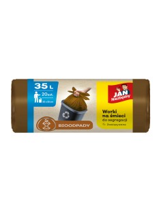 BIO worki na śmieci Jan Niezbędny 35L 20 szt. 5900536282541 2