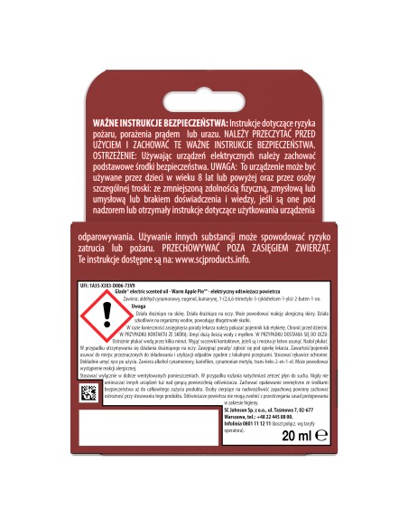 Zestaw prezentowy Glade 2x świeca zapachowa + elektryczny odświeżacz powietrza 5905718981571 10