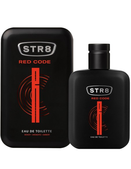 Świąteczny zestaw dla mężczyzn STR8 Red Code Woda toaletowa + Dezodorant 5900536354873 2