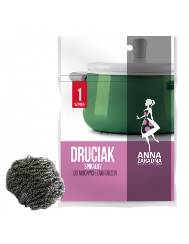Stalowy druciak spiralny Anna Zaradna 1 szt. 5903936010370
