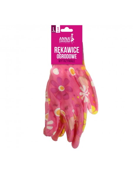 Damskie rękawice ogrodowe, mix wzorów Anna Zaradna rozmiar L 5903936041541 3
