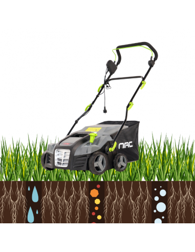 Elektryczny aerator-wertykulator NAC SCE200-40-W 2000W 40 cm 55L 5905842524064 11