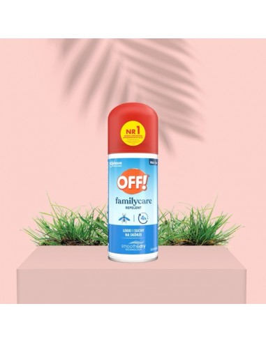 Wygodny aerozol chroniący przed komarami OFF! Family Care 100ml 5000204330151 2
