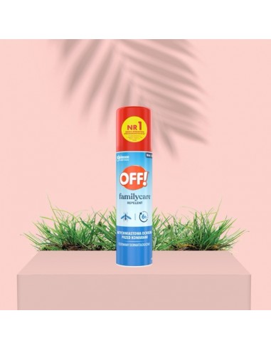 Odstraszający komary aerozol OFF! Family Care 100 ml 5000204330182 2