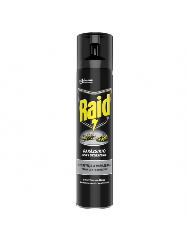 Spray przeciw osom i szerszeniom w aerozolu Raid 300 ml 5000204092813