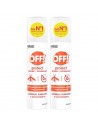 Wygodny repelent w aerozolu przeciw komarom OFF! Protect 2x100ml