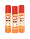 Chroniący przed ukąszeniami komarów i kleszczy repelent w aerozolu OFF! Max 3x100ml