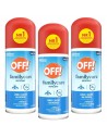 Natychmiastowo chroniący suchy aerozol przeciw komarom dla całej rodziny OFF! Family Care 3x100ml