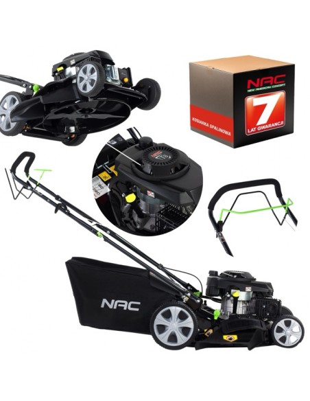 Nowoczesna kosiarka spalinowa z napędem NAC LS46-173-HS-NG 5902490742147