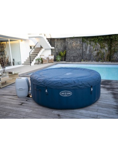 Dmuchane spa do ogrodu z hydromasażem i aplikacją Milan Bestway 196 x 71 cm 6942138975949 13