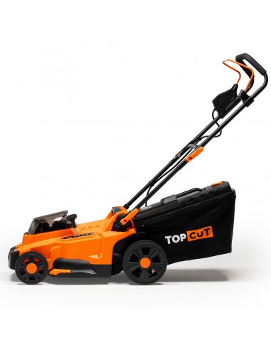 Kosiarka akumulatorowa z silnikiem indukcyjnym TC-KA40-37-2B40 40V 37cm + 2 akumulatory 4 Ah i ładowarka 5905842525962 14